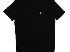 T-Shirt – schwarz fade