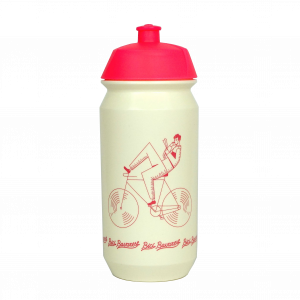 TRINKFLASCHE – BICI BAVARESE – HEISSE LIEBE PINK – UNISEX